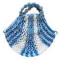 DDR Mininetz Dederon blau weiss.