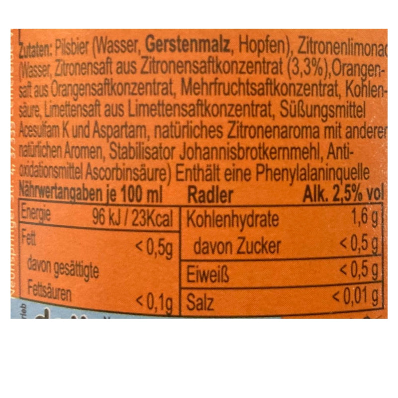 Ostler Radler, naturtrüb 0,33l