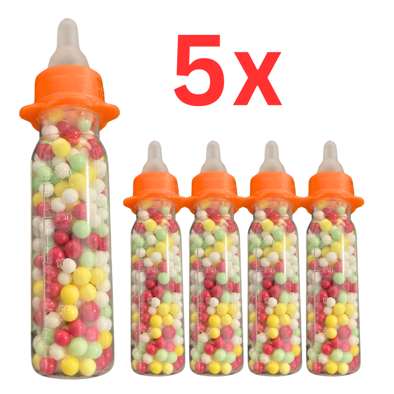 5x Liebesperlen im Babyfläschchen à 30g