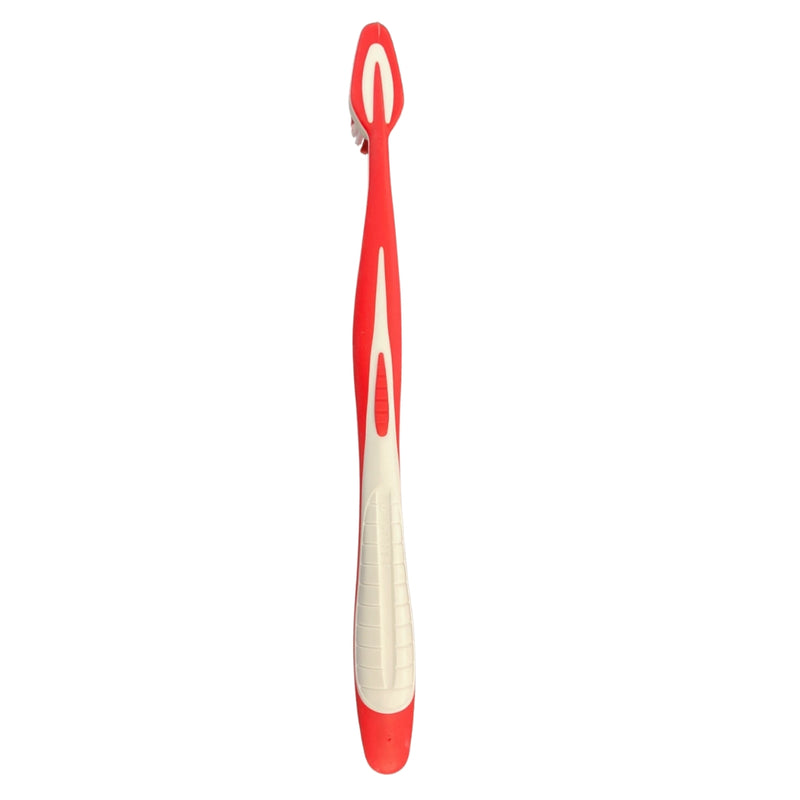 KONSUM - 2 Zahnbürsten - mittelweich & ergonomisch - Made in Germany