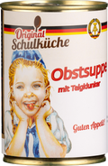 Original Schulküche Obstsuppe mit Teigklunker 400g