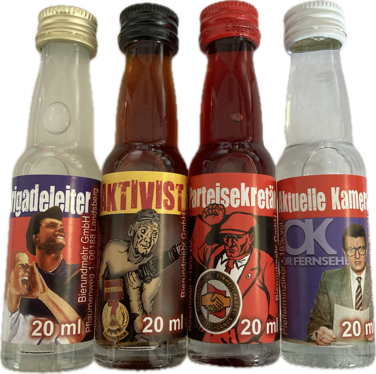 DDR Spaßliköre Edition DDR - Mini 4x 0,02l
