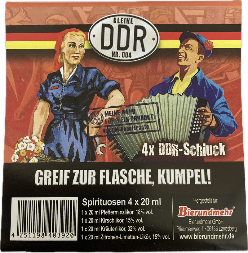 DDR Spaßliköre Edition DDR - Mini 4x 0,02l