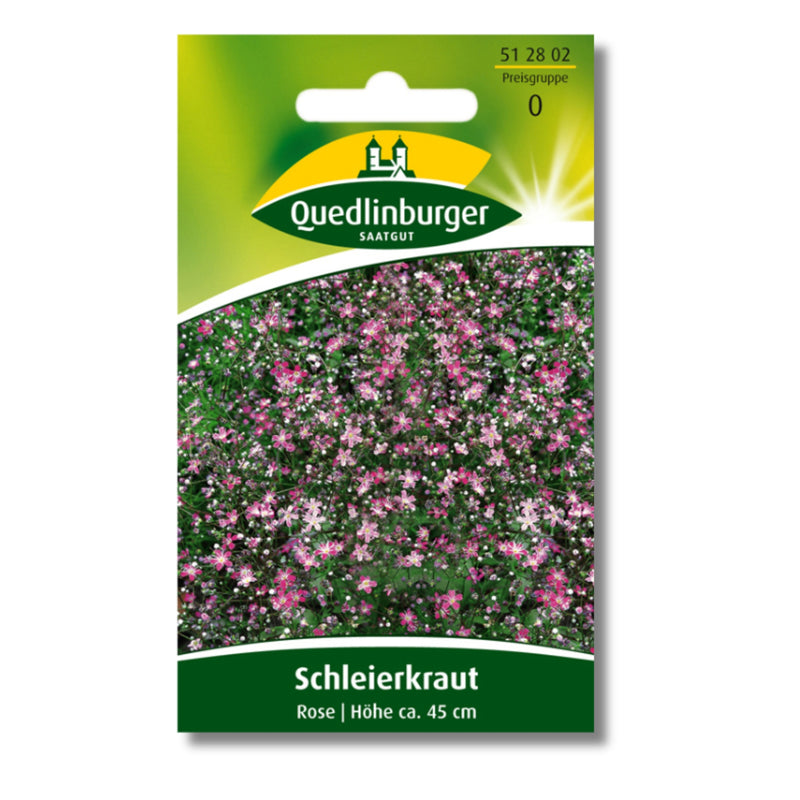 5x Quedlinburger Saatgut (Schleierkraut Rose)