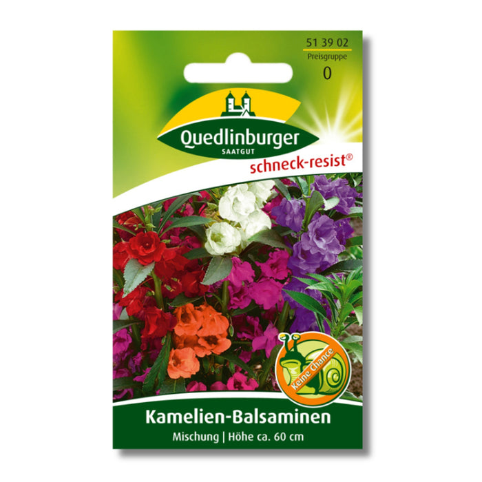 5x Quedlinburger Saatgut (Kamelien-Balsaminen Mischung)