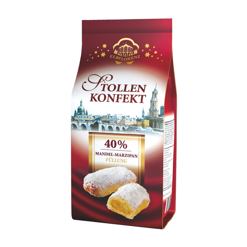 Stollen Konfekt mit Mandel-Marzipan Füllung - Weihnachtsklassiker von Vadossi, 350g