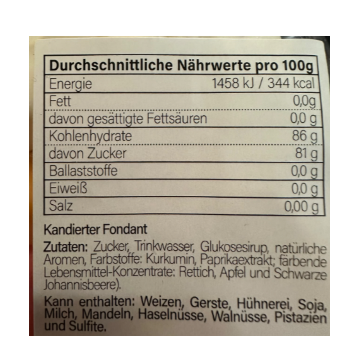 Argenta Kandierter Fondant feine Kreation an bunten Weihnachtssternen - mal ohne Schokolade, 175 g.
