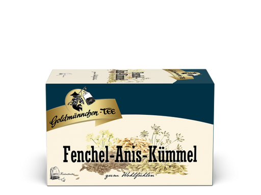 Fenchel-Anis-Kümmel Tee (Goldmännchen).