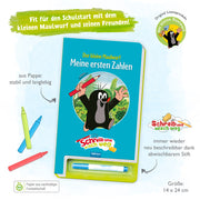 Schreib-Wisch-Weg-Zahlen-Maulwurf