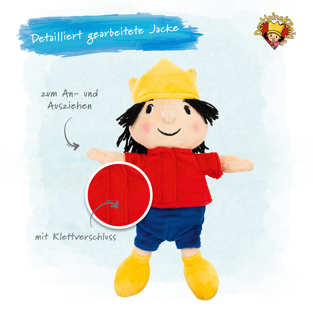 Kleiner-Konig-Pluschpuppe