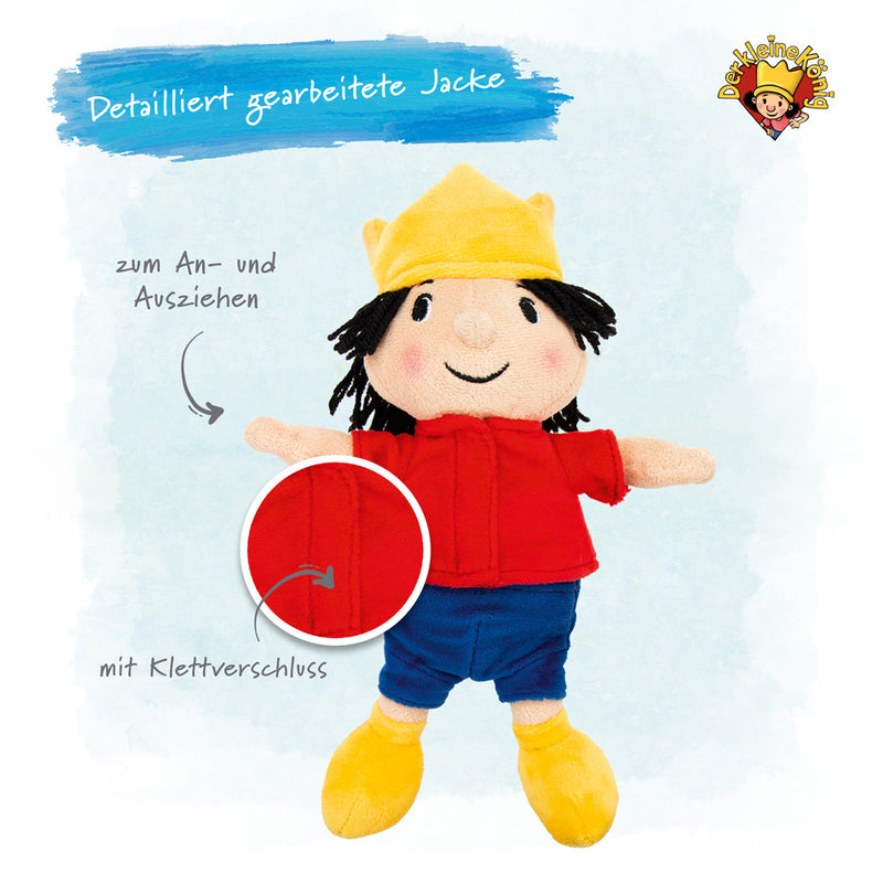 Kleiner-Konig-Pluschpuppe