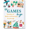 50 Games to go - Kartenbox mit vielen Spielen und Kreativideen für unterwegs - Spiel