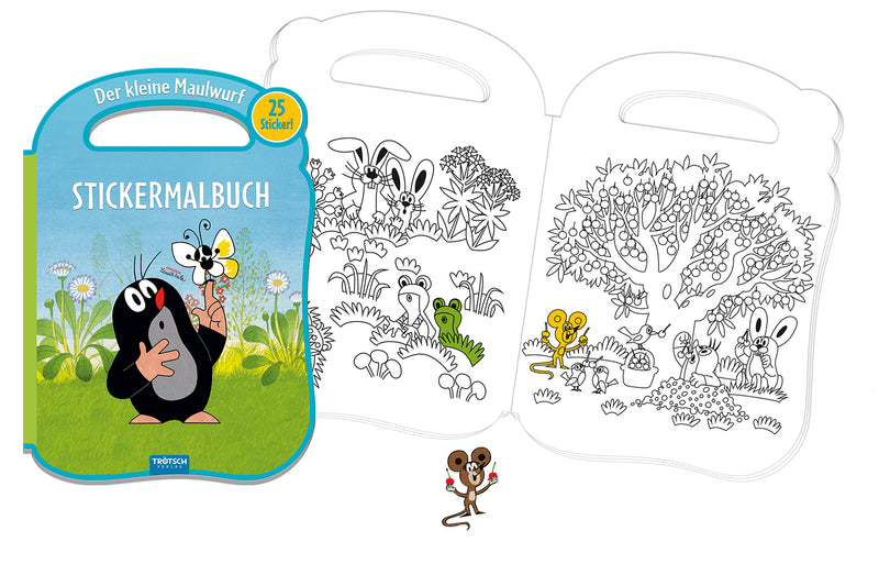 Stickermalbuch-Henkel-Maulwurf