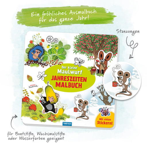 Jahreszeiten-Malbuch