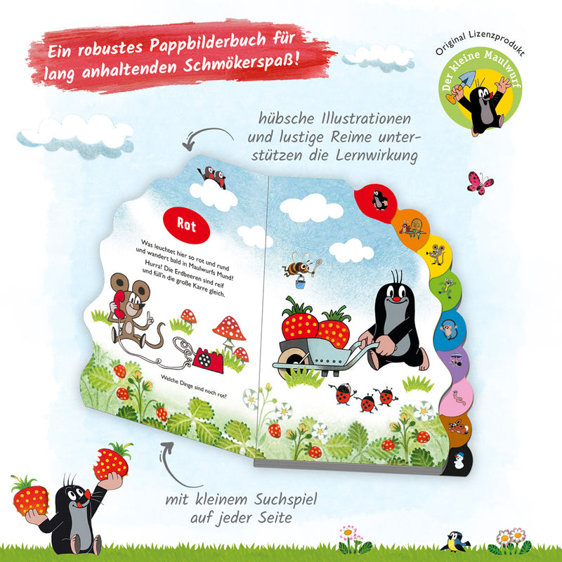 Registerbuch-Farben-Maulwurf