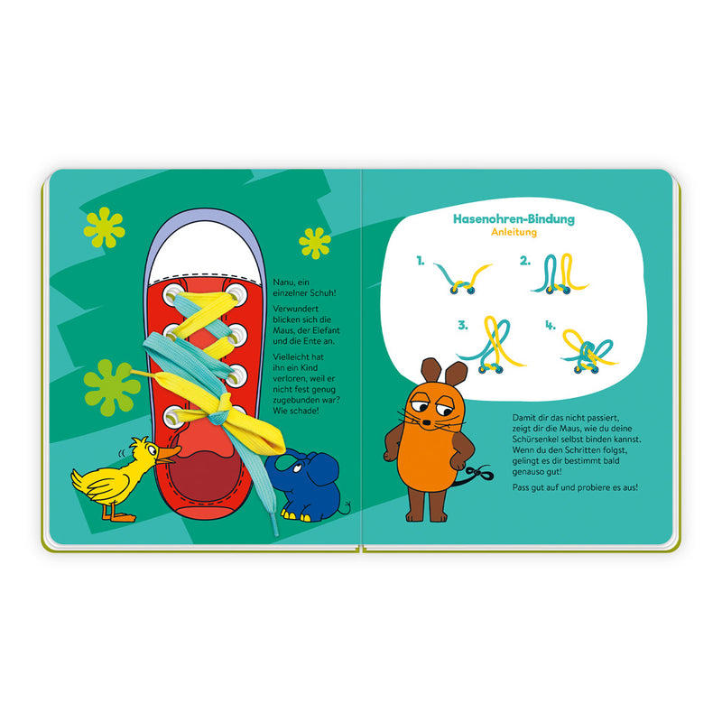 Die-Maus-Schnursenkel-Buch