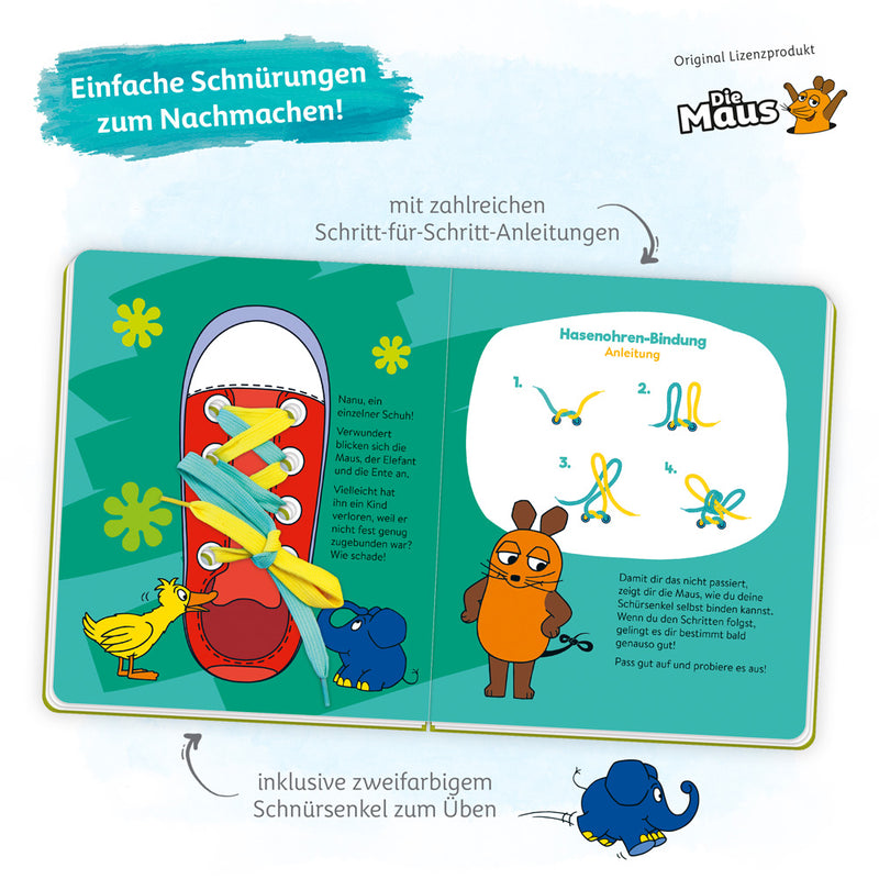 Die-Maus-Schnursenkel-Buch