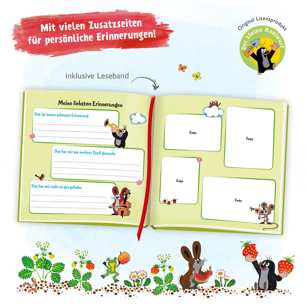 Kindergarten-Album-Maulwurf