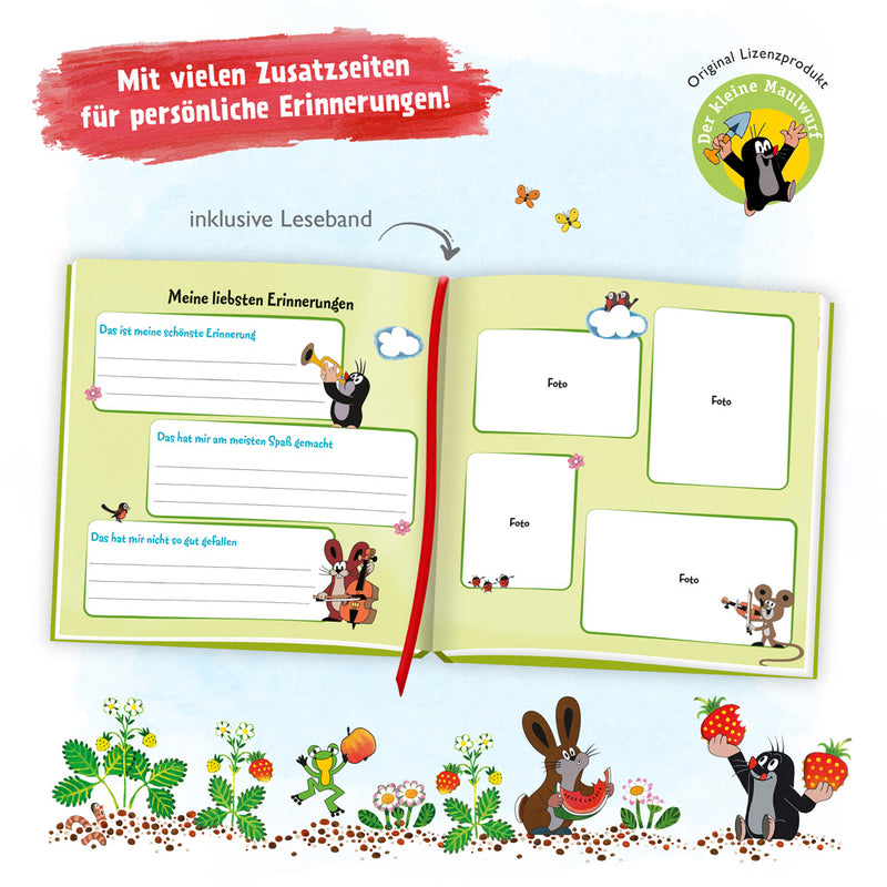 Kindergarten-Album-Maulwurf