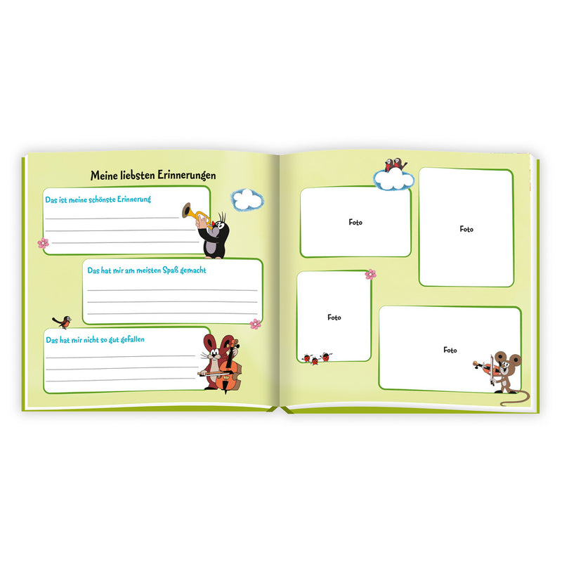 Kindergarten-Album-Maulwurf