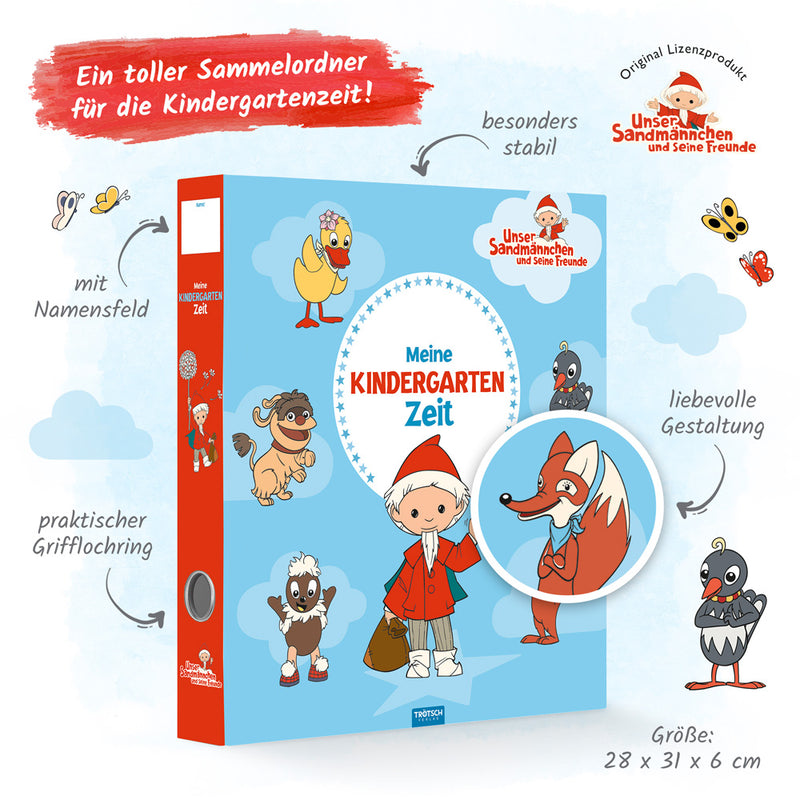 Ordner-Kindergarten-Sandmann