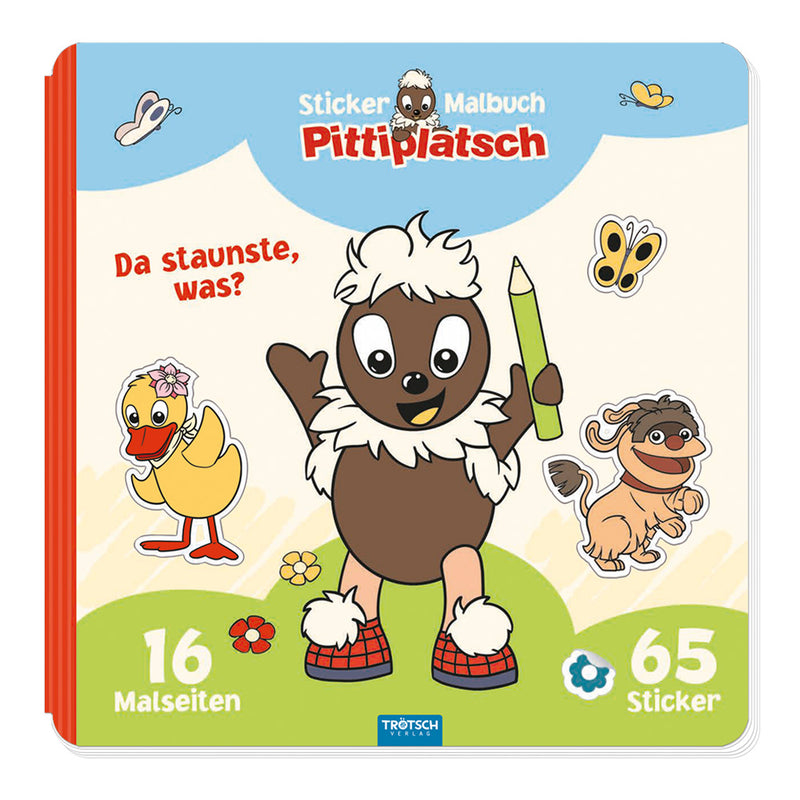 Stickermalbuch-Pittiplatsch