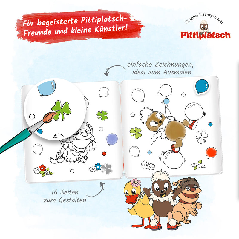 Stickermalbuch-Pittiplatsch