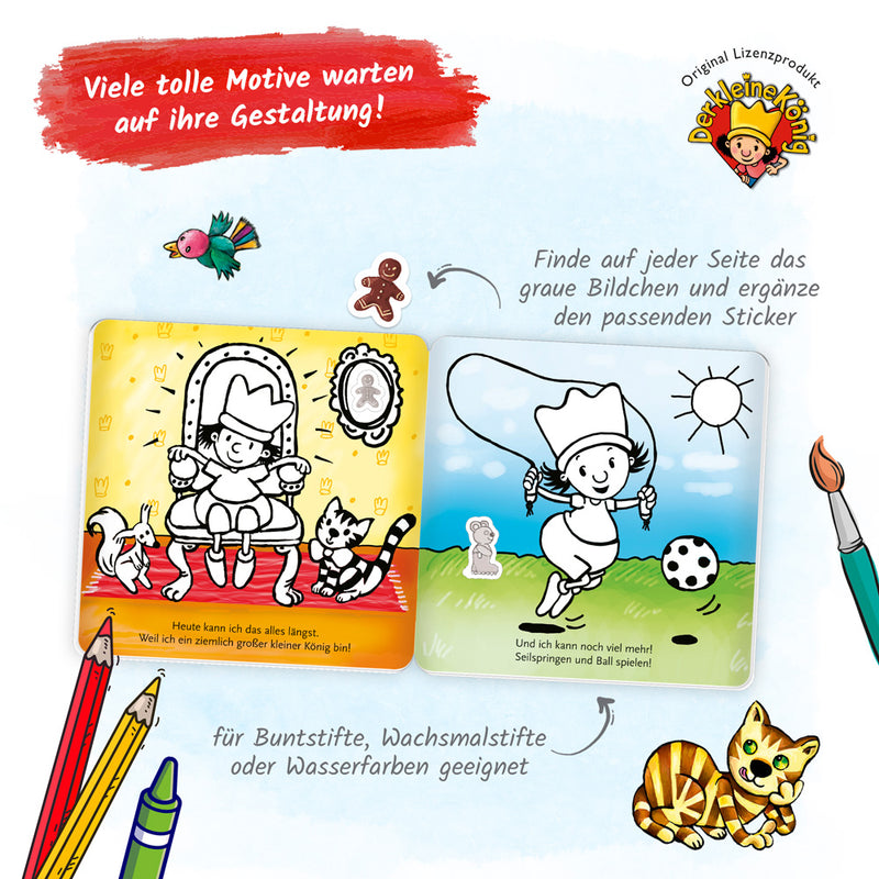 Stickermalbuch-kleiner-Konig