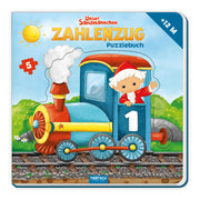 Puzzlebuch-Zahlenzug-Sandmann