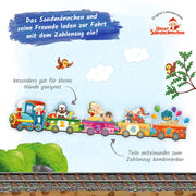 Puzzlebuch-Zahlenzug-Sandmann