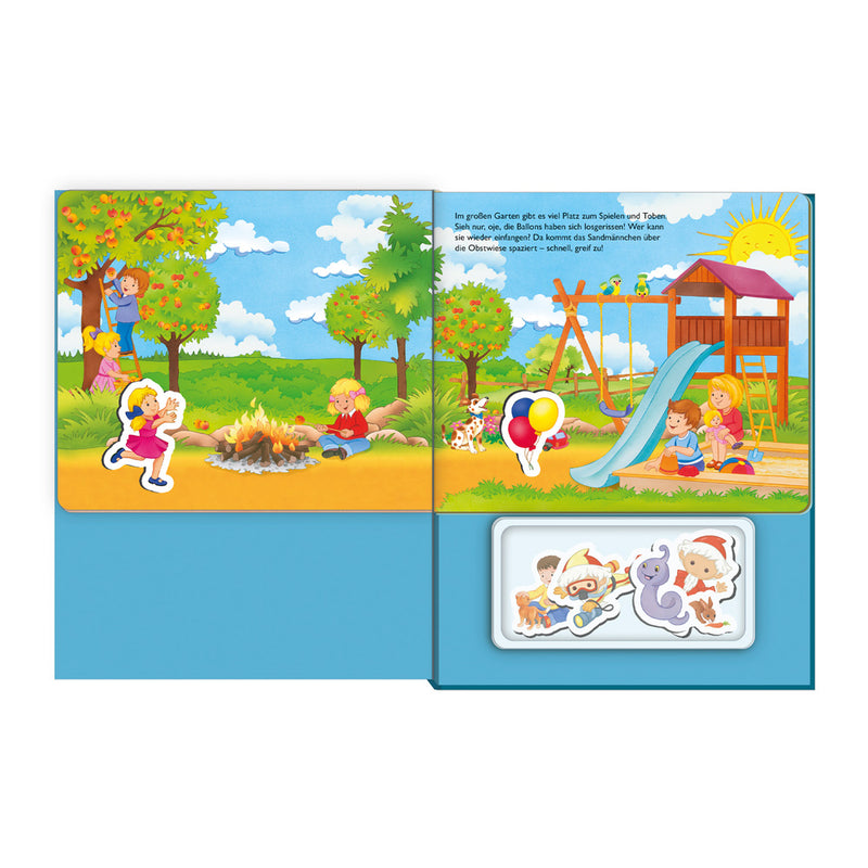Magnet-Spielbuch-Sandmann