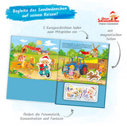 Magnet-Spielbuch-Sandmann
