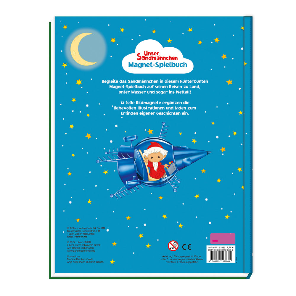 Magnet-Spielbuch-Sandmann