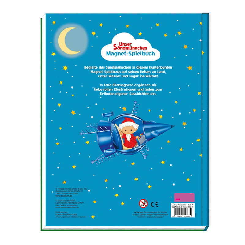 Magnet-Spielbuch-Sandmann