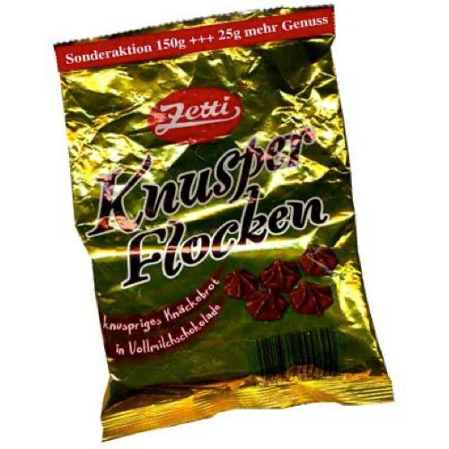 5x Zetti Knusperflocken 150g+++20% mehr Inhalt
