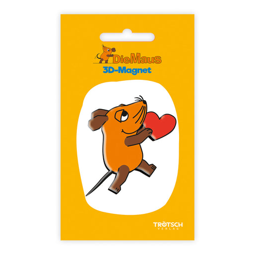Die-Maus-3D-Magnet-mit-Herz
