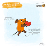 Die-Maus-3D-Magnet-mit-Herz