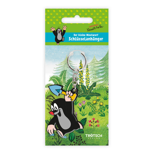 3-D-Schlusselanhanger-Maulwurf-Schaufel