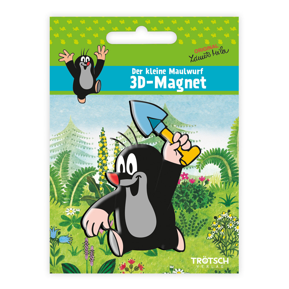 3-D-Magnet-Maulwurf-Schaufel