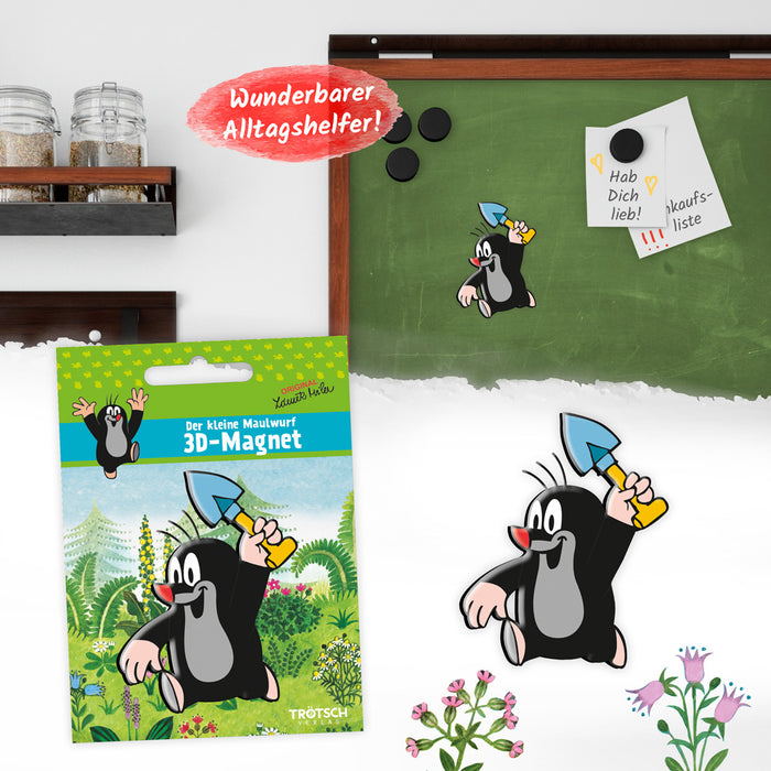 3-D-Magnet-Maulwurf-Schaufel
