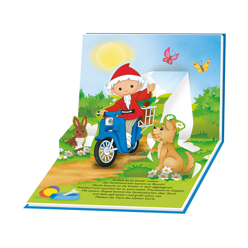 Mini-Pop-up-Buch-Sandmannchen