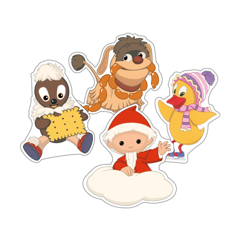 Unser Sandmännchen Magnet-Adventskalender – 24 Magnete mit beliebten Figuren