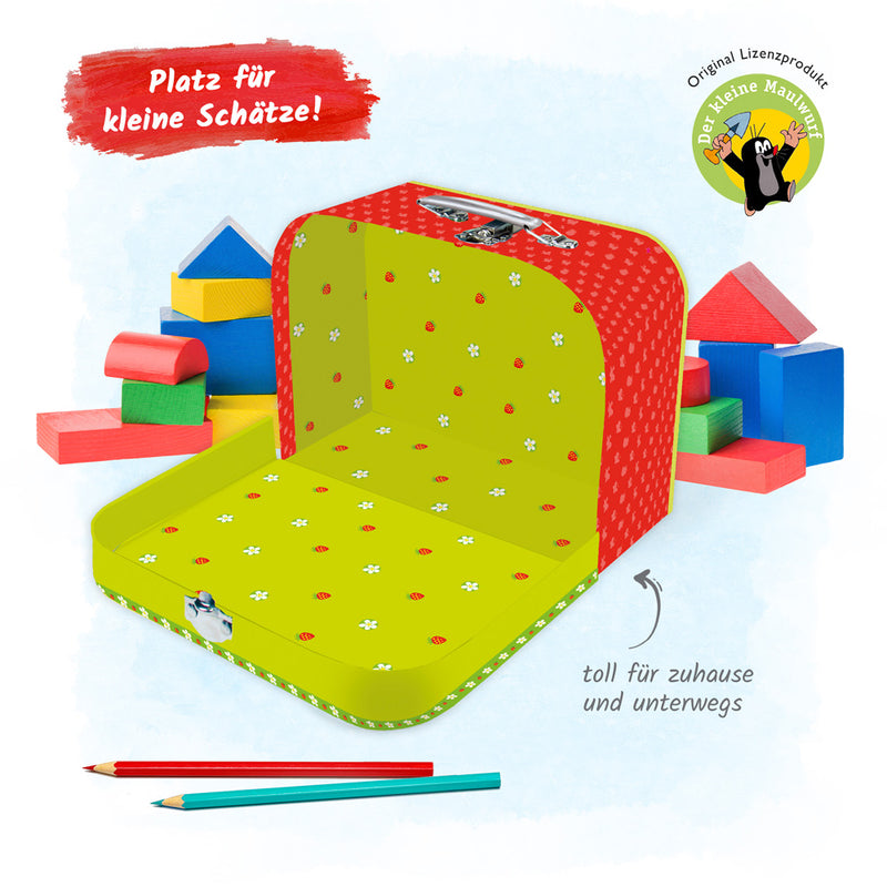 Kinderkoffer-kleiner-Maulwurf-Erdbeere