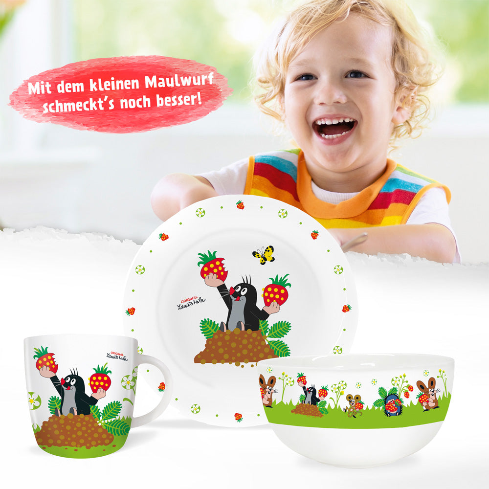 3tlg-Porzellan-Maulwurf-Erdbee