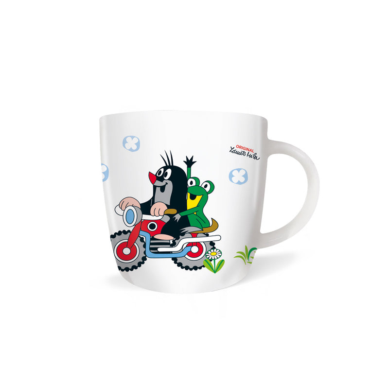 3tlg-Porzellan-Maulwurf-Motorr