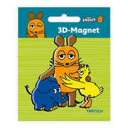 3-D-Magnet-Maus-und-Freunde