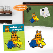 3-D-Magnet-Maus-und-Freunde
