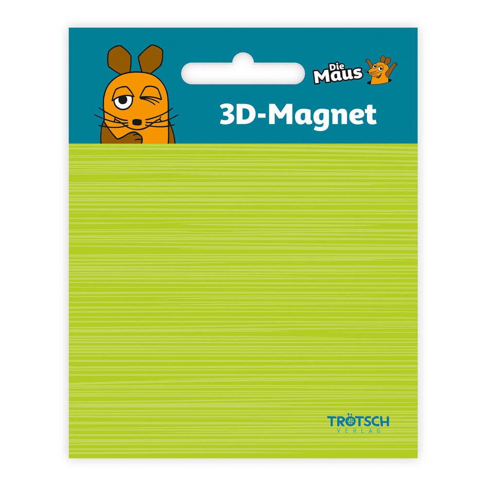 3-D-Magnet-Maus-und-Freunde