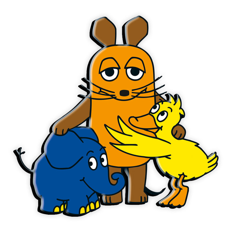 3-D-Magnet-Maus-und-Freunde