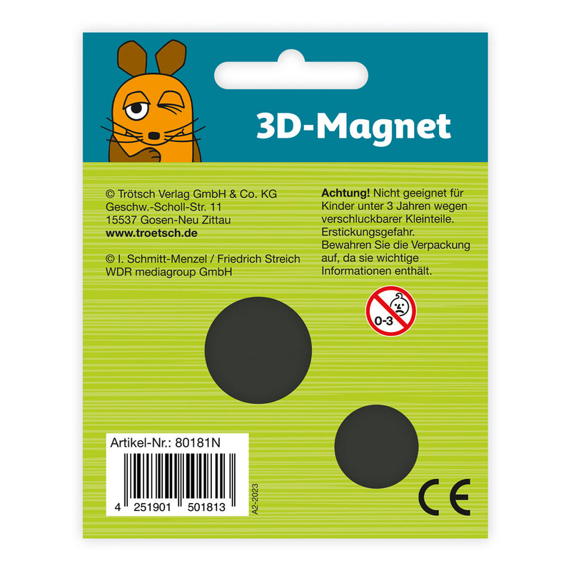 3-D-Magnet-Maus-und-Freunde